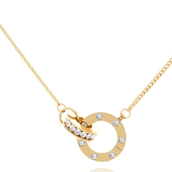 NWT Kyle Cartier Style Loop Necklace - Picture 1 of 6